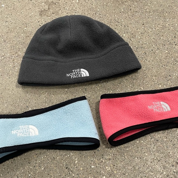 3 Pieces The North Face EAR GEAR face warmer skiing Headband RARE Made in USA - Picture 2 of 15
